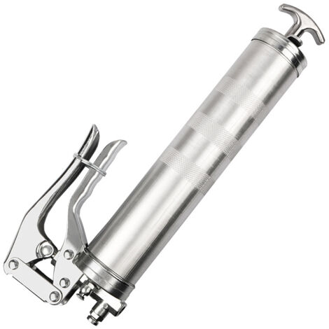 Pistola de engrase manual de alta presión de 400 cc para reparación de automóviles y mantenimiento de maquinaria. Kit de herramientas manuales para lubricación y mantenimiento de vehículos.