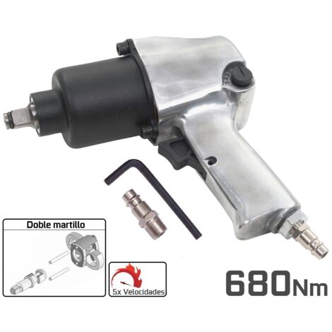 PISTOLA  DE IMPACTO NEUMATICA 1/2"  par máximo 1100 Nm