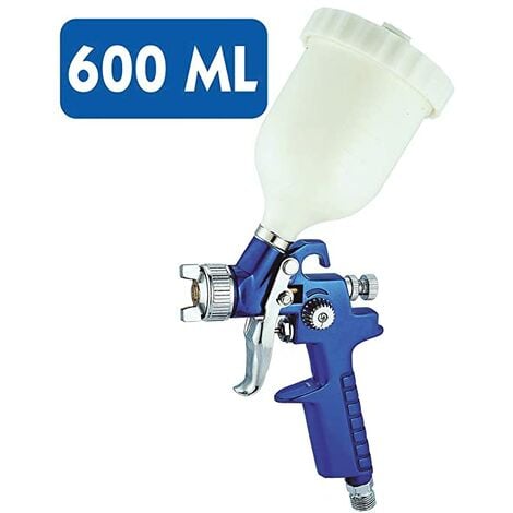 Pistola De Pintar Para Coche Pintura Compresor Aire 600 Ml - 1,7 Mm