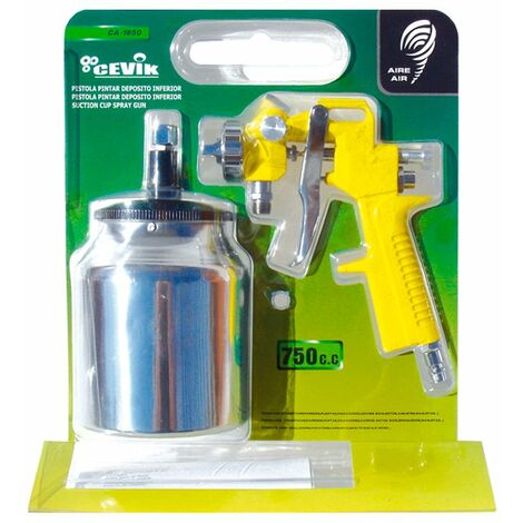 Pistola de pintar semiprofesional 750ml
