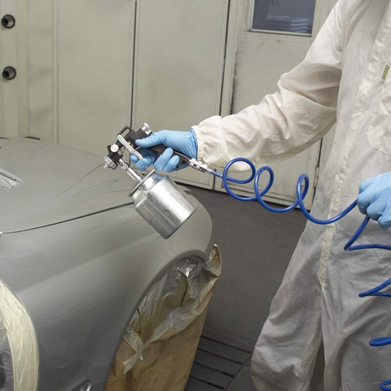 

Pistola de pintura - Neumática - Vaso de aluminio 750cc - Max. 6 bar - Suministro de pintura ajustable - Patrón de pulverización fácilmente ajustable