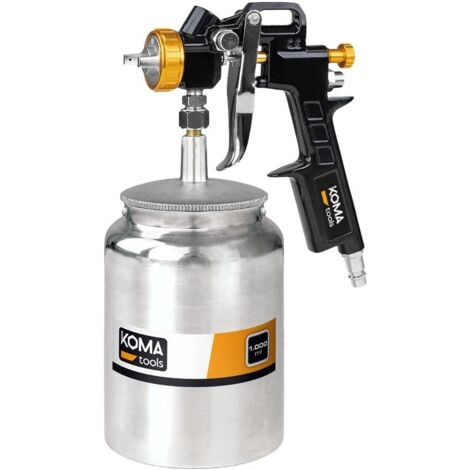 Pistola de pintura de succión