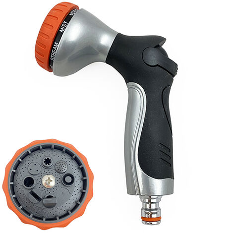 Pistola de riego profesional de 8 posiciones