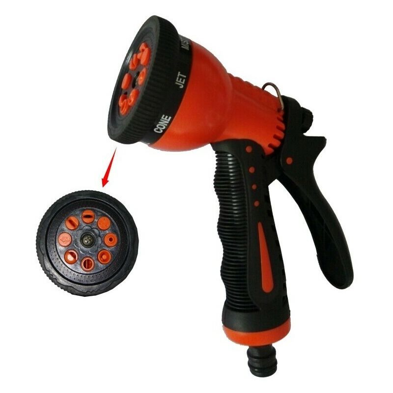 

Pistola de riego regulable zinc 8 funciones