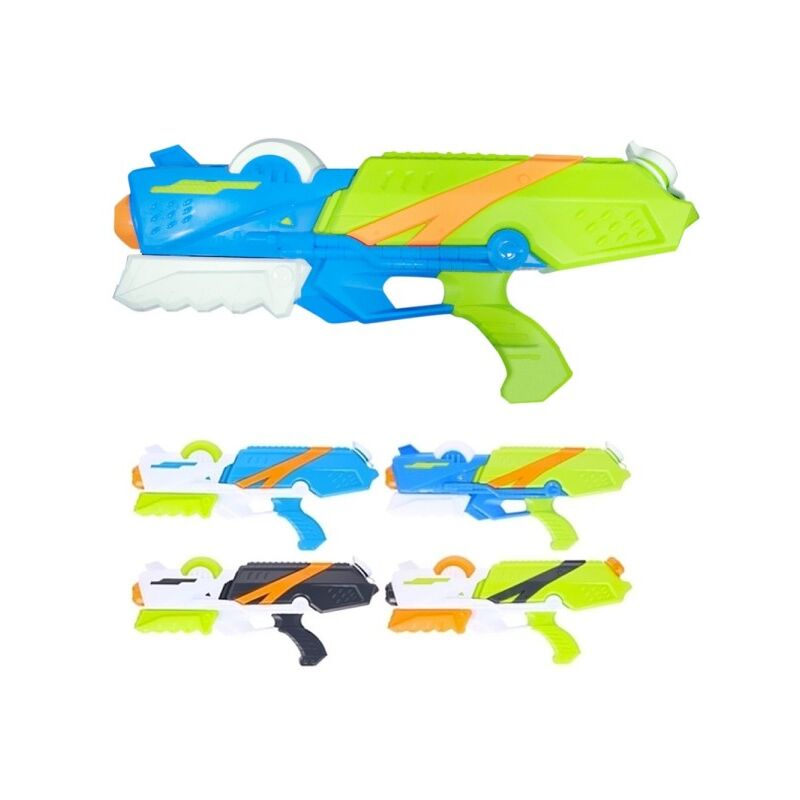 Trade Shop Traesio - Pistola De Agua 41Cm Juguetes Infantiles Mar Piscina Jardin Juego