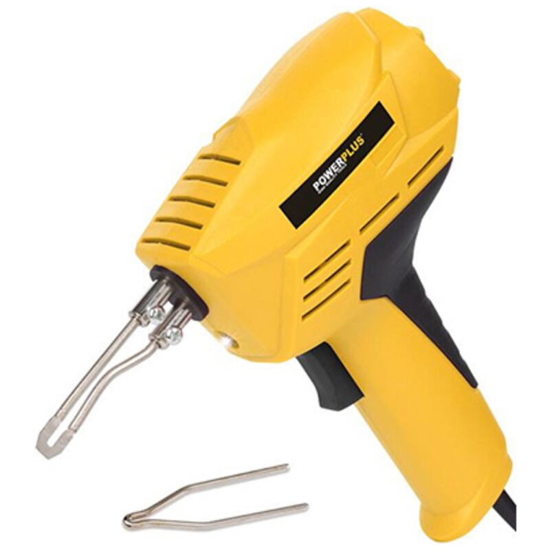 Soldador electrico pistola 100w powx1386 powerplus