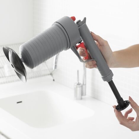 Pistola desatascadora de aire comprimido innovagoods