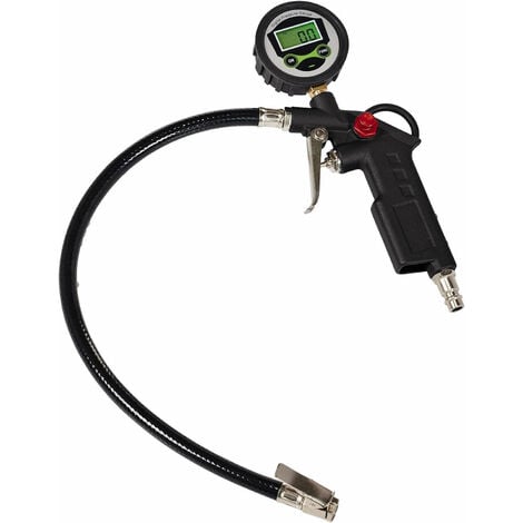 Powcan Manometro Digitale 200 PSI Manometro Pressione Gomme Pneumatici LCD  Pistola Gonfiaggio Pneumatici Gonfiatore Air Mandrini per Auto, Moto,  Camion, SUV, Prezzi e Offerte