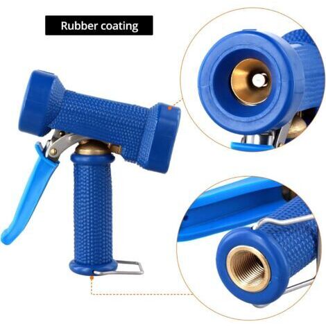 Pistola di pulizia G1/2", per irrigazione e pulizia del giardino.