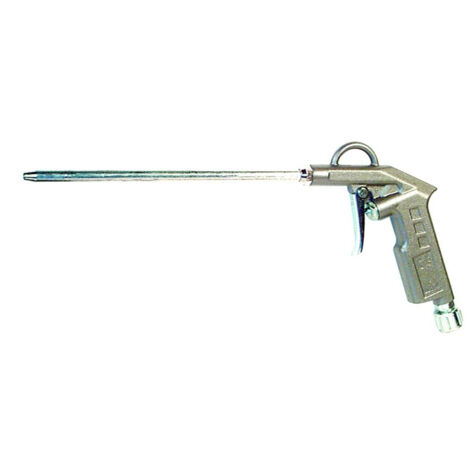 PISTOLA DI SOFFIAGGIO COMPRESSORE CANNA PROLUNGATA 250mm ARIA COMPRESSA BONEZZI