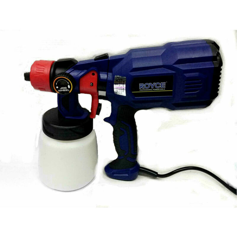 Image of Pistola elettrica verniciatura a spruzzo 550W pittura paint zoom vernice spray