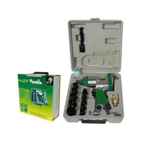 PISTOLA IMPACTO NEUM NE-KN16 7000RPM PAR 310NM MAL16PZ CEVIK