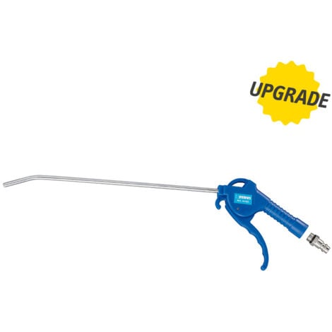 Pistola in plastica a canna lunga per soffiaggio aria compressa Fervi 0725l