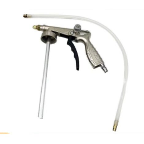 Pistola insonorizzante ad aria compressa con tubo flessibile per riparazioni in officine, camion e carrozzerie di auto.