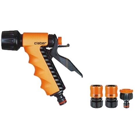 Pistola lancia starter kit claber 8551 kit tubi irrigazione