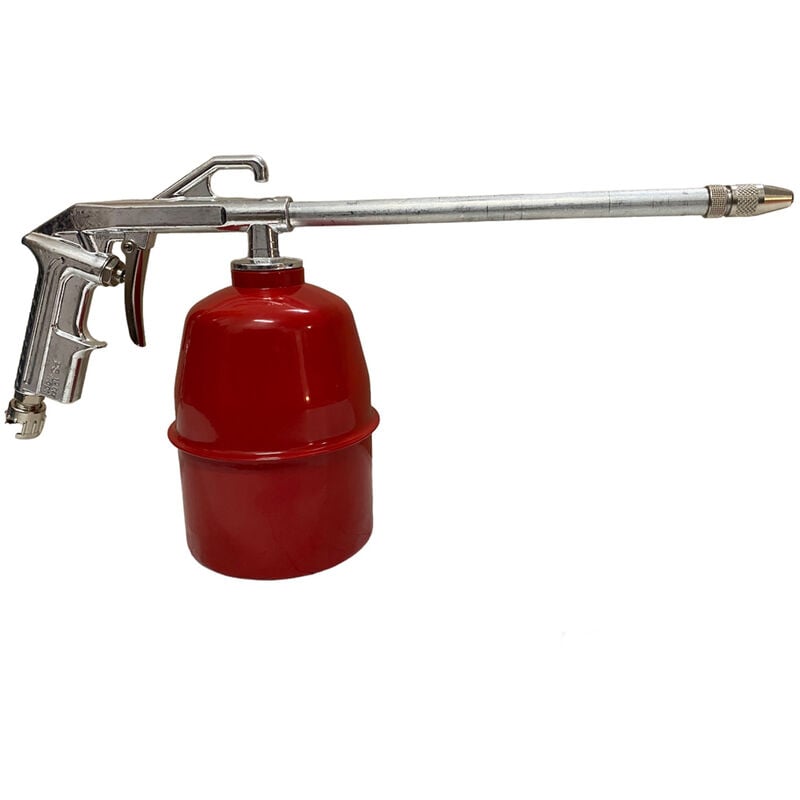 Image of Tooltek - pistola lavaggio nafta aria compressa compressore 1Lt olio gasoli