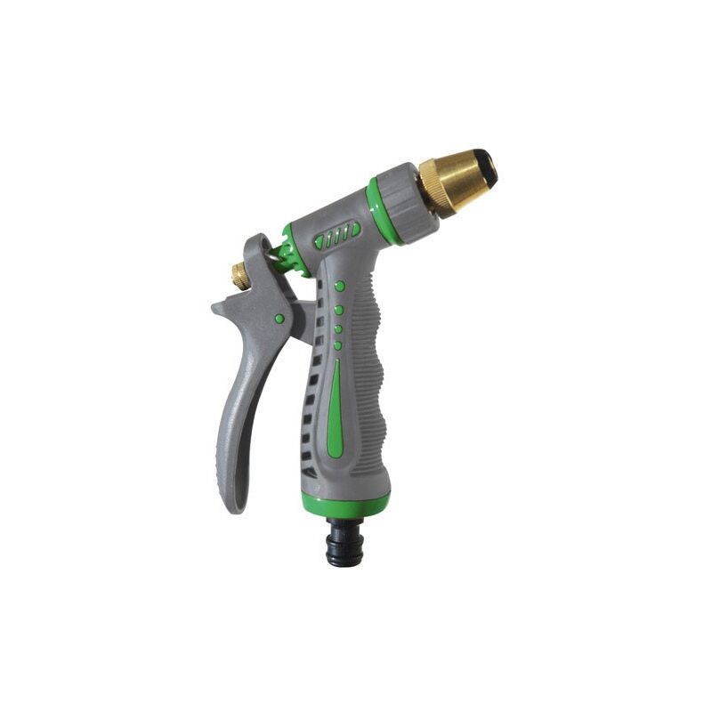 

Pistola riego manguera metal plus regulable