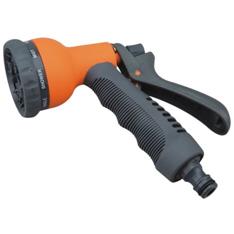Pistola multigetto soft per innaffiare ideal star 8 getti
