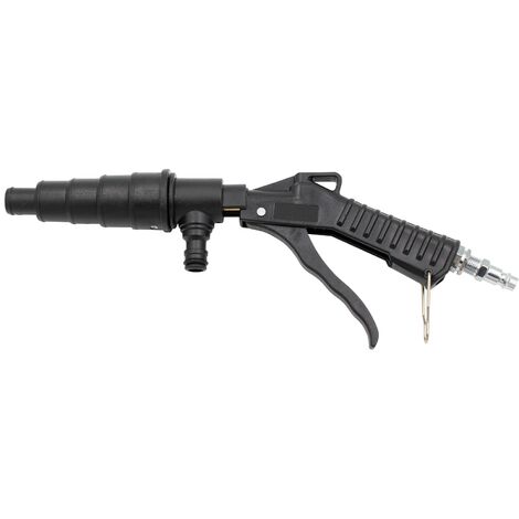 Pistola neumatica para lavado del sistema de refrigeracion