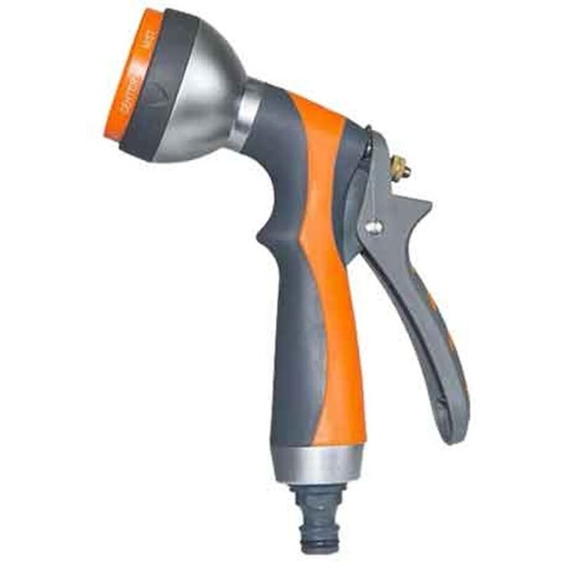 PISTOLA PER INNAFFIARE MULTIGETTO IN METALLO CARDINALE 7 getti