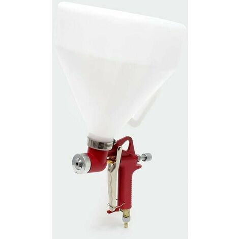 Pistola per intonaco con secchio da 6 lt 3 Ugelli Pistola pneumatica per verniciatura Intonaco,