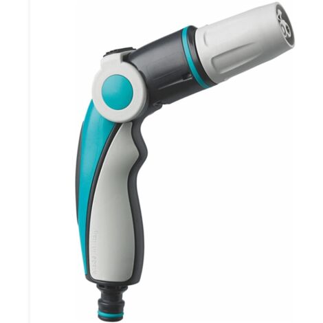 PISTOLA PER IRRIGAZIONE JET PREMIUM PLUS A 3 GETTI - COLORE AZZURRO/NERO/GRIGIO