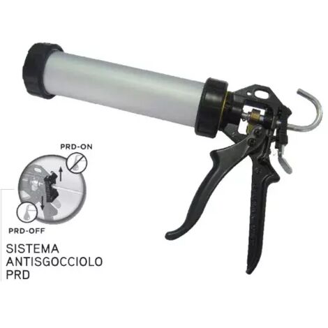 PISTOLA PER SILICONE ALLUMINIO