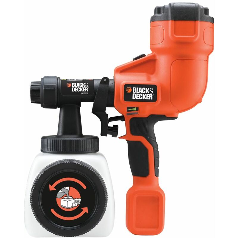 

Black & Decker HVLP200-QS Sistema de rociado fiNo - Turbina de mano