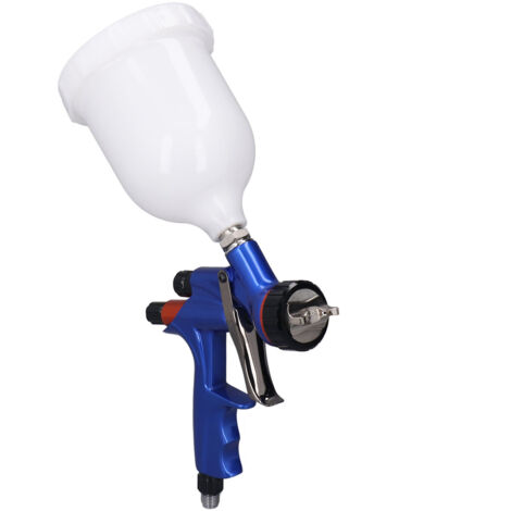 Pistola pulverizadora de aire, pulverizador de pintura, niebla fina, kit de herramientas de alimentación por gravedad para muebles de acero
