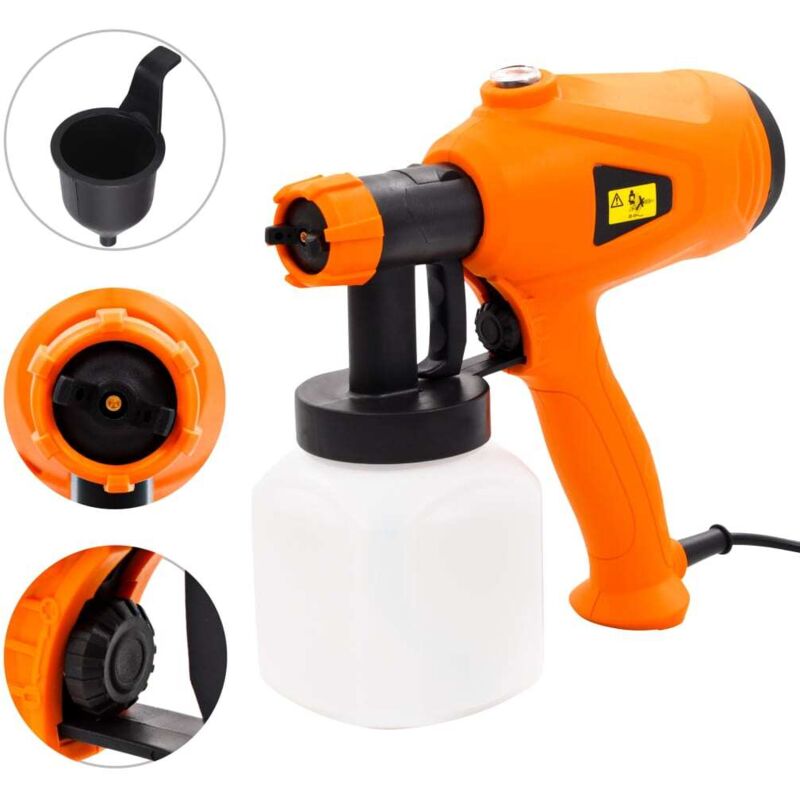 

vidaXL Pistola pulverizadora de pintura eléctrica 350 W 800ml