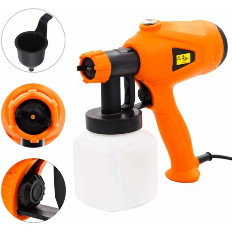 vidaXL Pistola pulverizadora de pintura eléctrica 350 W 800ml