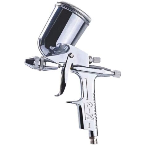 Pistola pulverizadora de pintura neumática AIPERQ K-3, boquilla de 0,5 mm, aerógrafo profesional para coche