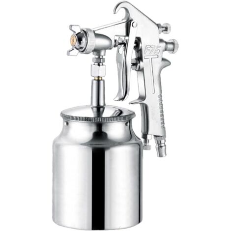Pistola pulverizadora, pistola neumática profesional de aerógrafo, pistola pulverizadora de 400 ml, herramienta atomizadora de pintura de aleación con tolva para pintar automóviles, pistola pulverizad
