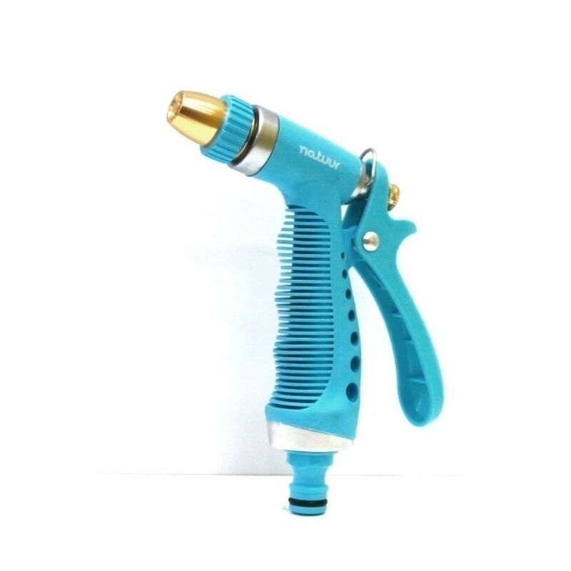 

Pistola Riego Metal Gatillo Trasero Toma Automatica