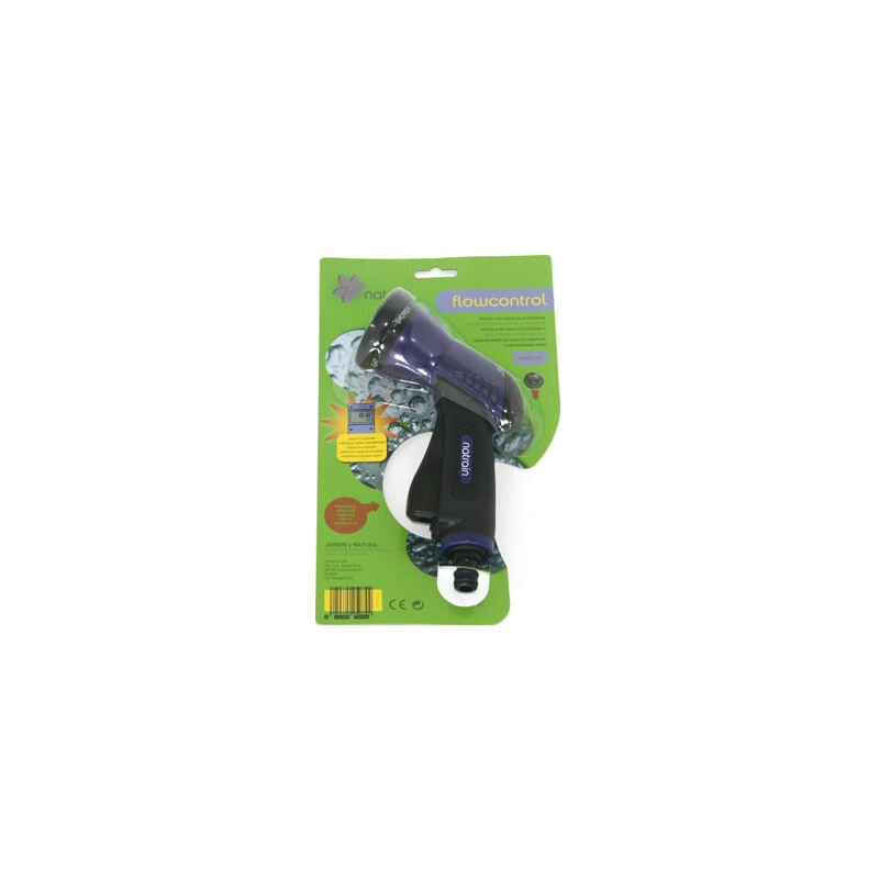 

Pistola riego plastico rociadora CON CONTROL DE CAUDAL