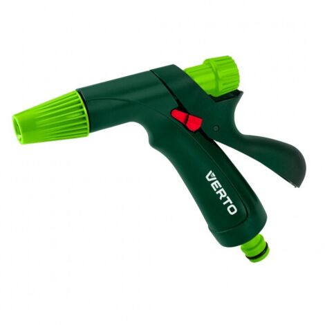 Pistola riego Verto 15g716 ajustable mango ergonómico