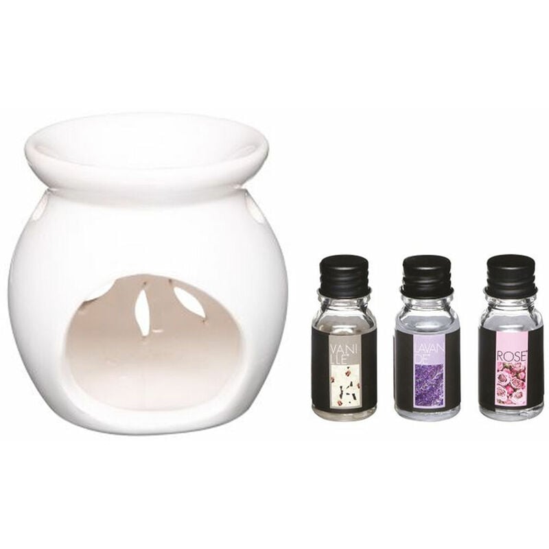 

EDM - LE COMPTOIR DE LA BOUGIE , ATMOSPHERA Kit 3 fragancias con quemador estilo floral