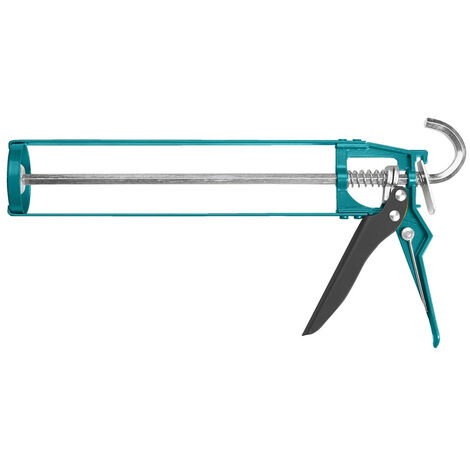 PISTOLA SILICONE MANUALE CARTUCCE ALLUMINIO 55mm TOTAL