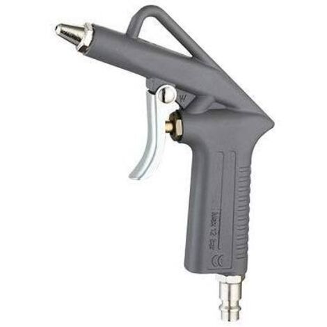 PISTOLA SOFFIAGGIO AC CORTA ATTACCO RAPIDO EFFE - ALLUMINIO NICHELATO - 2 pezzi