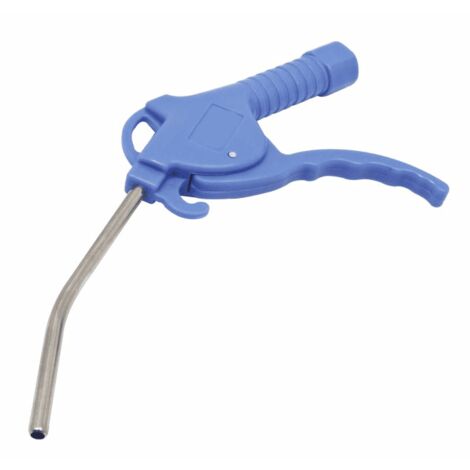 Pistola soffiaggio aria compressa attacco rapido 1/4" compressore canna corta 110mm 11cm 4Nsa