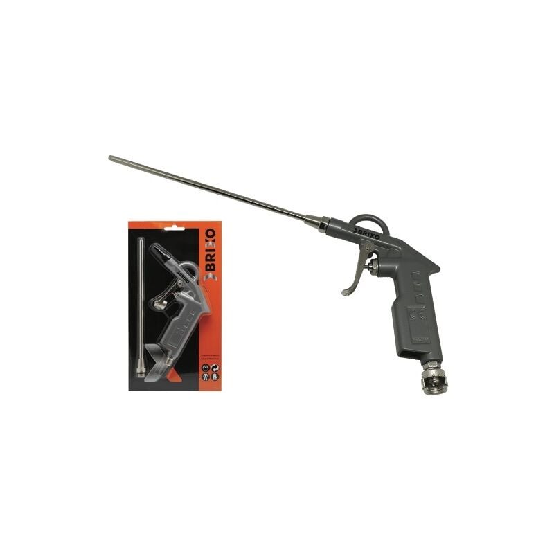 Pistola soffiaggio aria compressa canna lunga