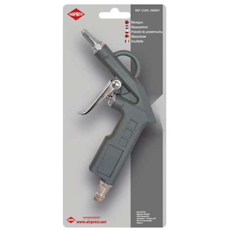 Pistola soffiatrice airpress 4300001 pressione 12 bar