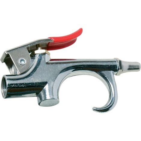 Pistola sopladora de aire comprimido, BSP 1/4" + Largo alcance