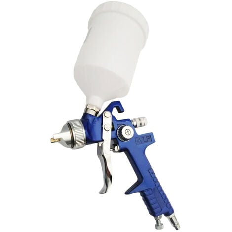 Pistola Spray Vernice Aria 600 ml Pittura Aerografo Spruzzo Ugello 1.7mm HVLP