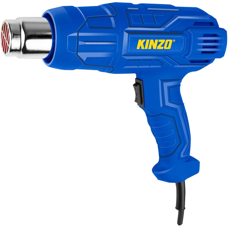 Image of Kinzo - Pistola Termica ad Aria Calda 230V 350°-600° Bruciatore Vernice Termosoffiatore