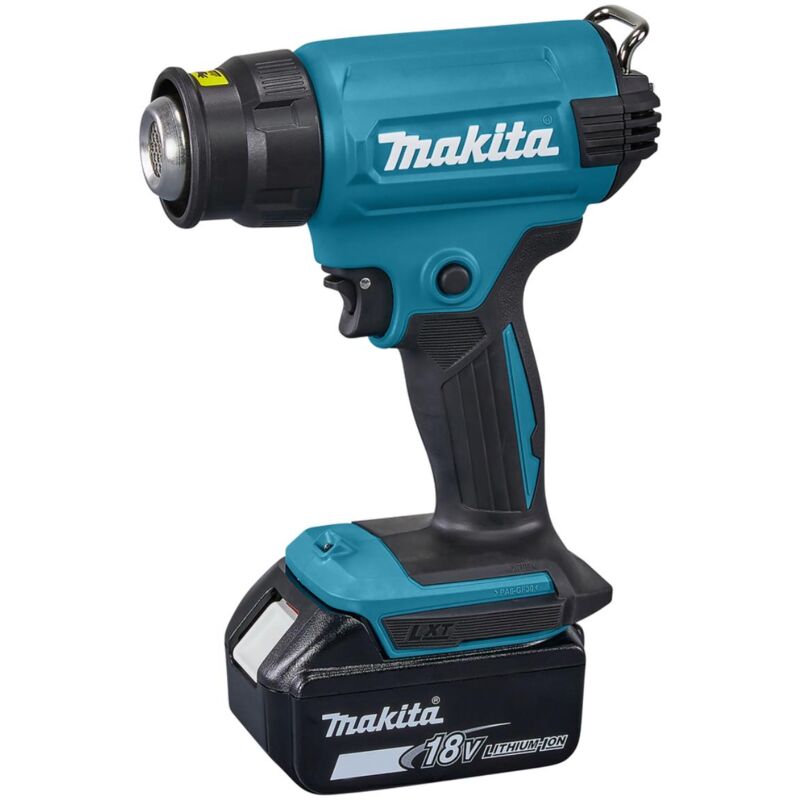 Pistola ad aria calda Makita a batteria LXT 18 V - 550 °C - 200 L/min