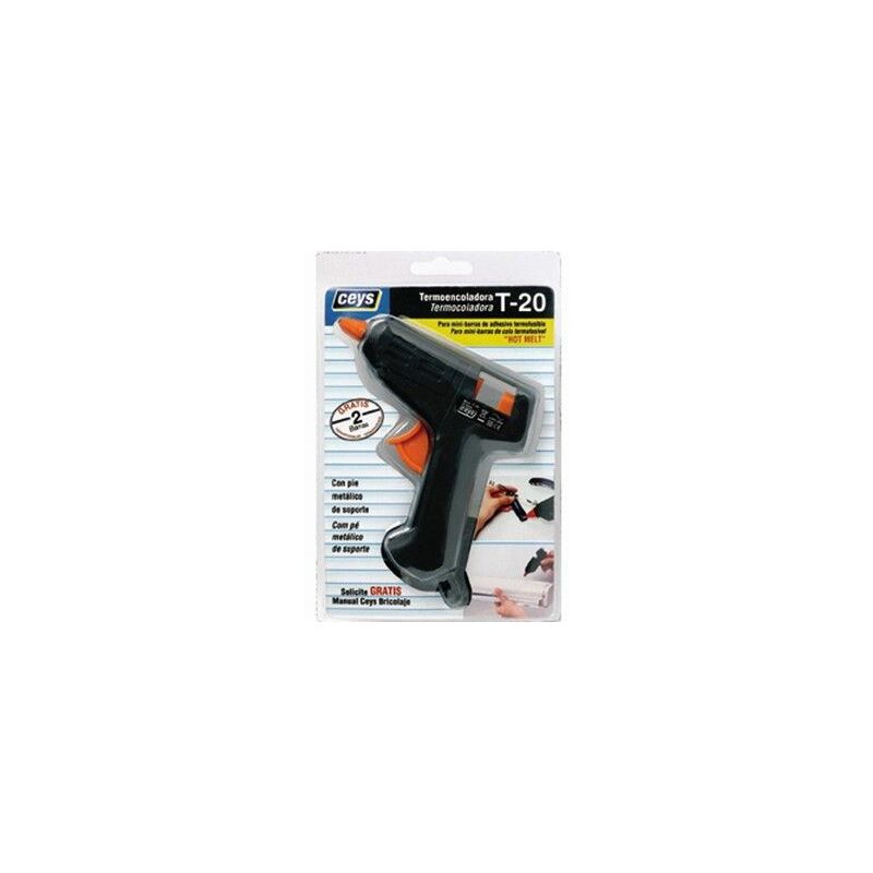 

Pistola Encolar Termofusible 20 W Con Gatillo T-20 - Ceys