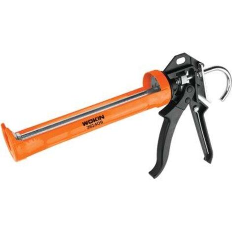 PISTOLA X SILICONE 361409 WOKIN - ALLUMINIO/ACCIAIO VERNICIATO - 2 pezzi