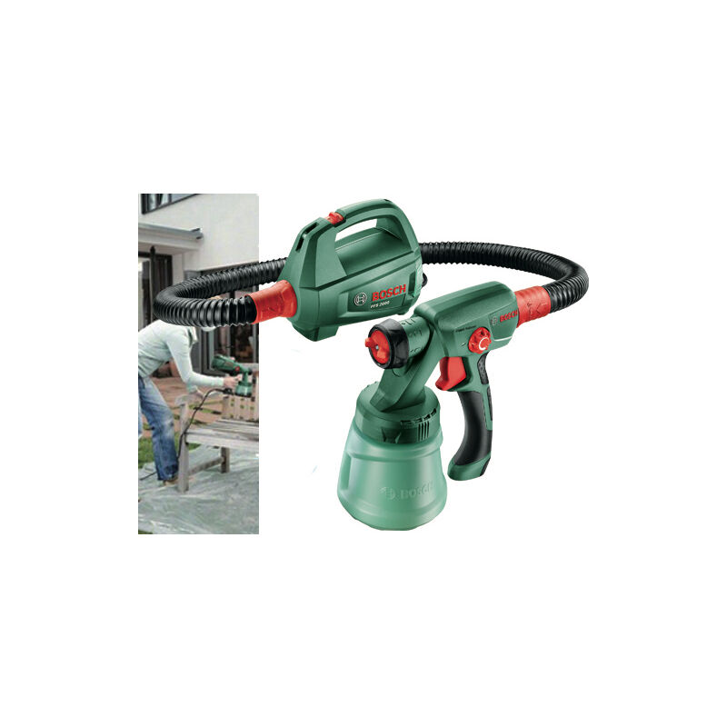 Bosch pfs 2000 verfspuit - 440 watt - voor lak en beits - Klussen