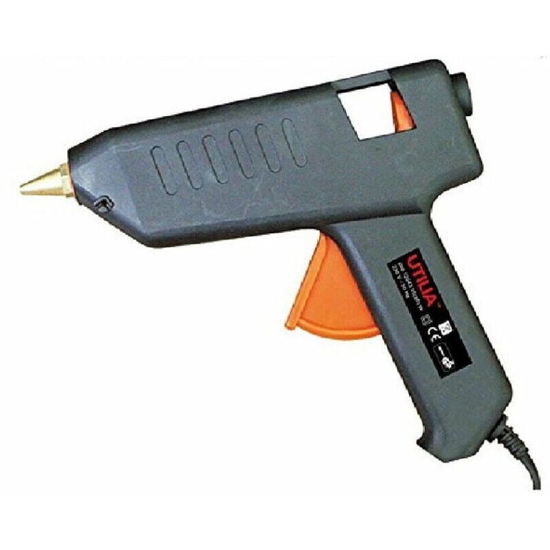 Image of Utilia - Pistola termocollante in blister 80 w mini pistola per colla a caldo fai da te